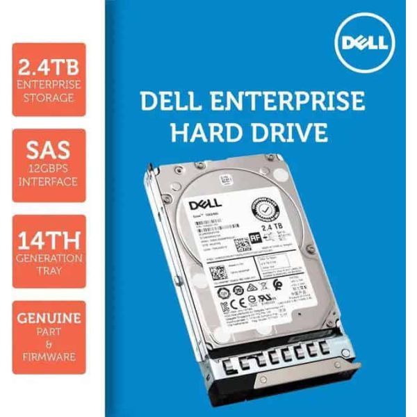 Dell G14 2.4TB 10K RPM SAS 12Gb/s 2.5" Hard Drive (401ABHQ-400AYIJ)