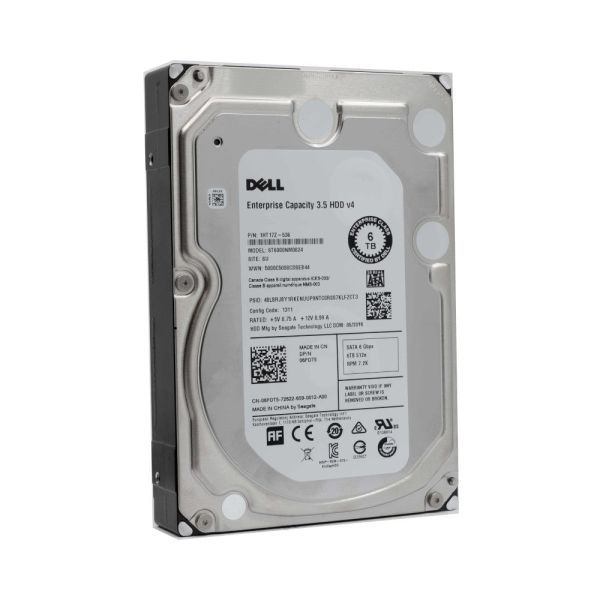 Dell Enterprise Capacity ST6000NM0024 6TB 7.2K 3.5in SATA (6FDT5-6FDT5)