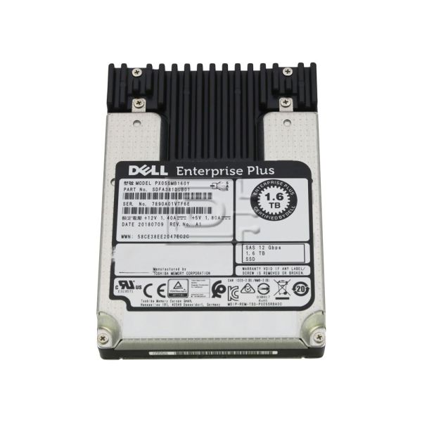 Dell G13 07RY90 1.6TB SAS 12Gb/s 2.5 Solid State Drive (FN72J-07RY90)