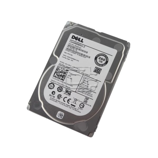 Dell Constellation.2 ST9250610NS HC79N 250GB 7.2K RPM SATA 6Gb/s 512n 2.5in Hard Drive (HC79N-ST9250610NS)