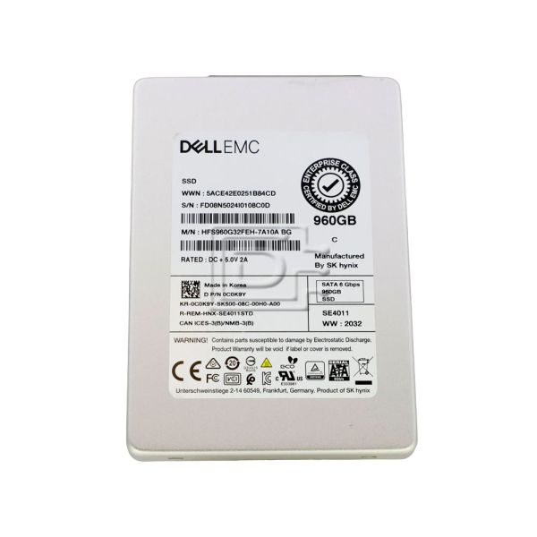 Dell G14 07GR2K 960GB SATA 6Gb/s 3D TLC 2.5in Solid State Drive (HFS960G32FEH-DELL_DELLG14)