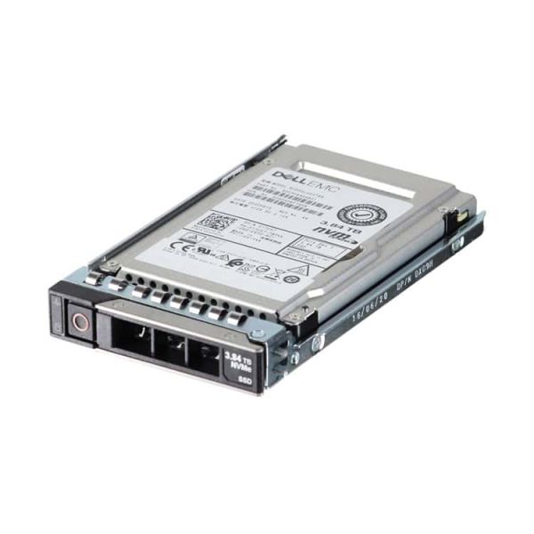 Dell D7-P5500 SSDPF2KX038T9TO 0KRT3G 3.84TB PCIe Gen 4.0 X4 8GB/s 3D TLC 1DWPD U.2 NVMe 2.5in Solid State Drive (SSDPF2KX038T9TO)