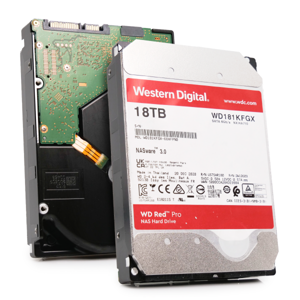 Western Digital WD Red Pro NAS Hard Drive WD181KFGX - (WD181KFGX)