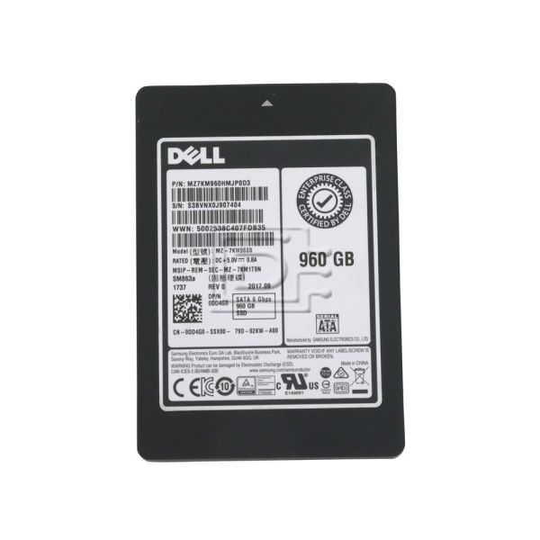 Dell SSDSC2KG960G8R 960GB SATA SSD 3.5in (SSDSC2KG960G8R-DELL_G13_CONVERT_MR_9)