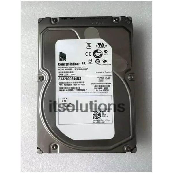 Dell G13 ST32000644NS 2TB 7.2K RPM SATA 3Gb/s 3.5 Hard Drive (ST32000644NS)