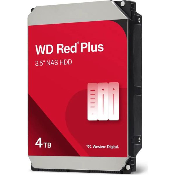 Western Digital Red Plus 4TB NAS Hard Drive (WD40EFPX)