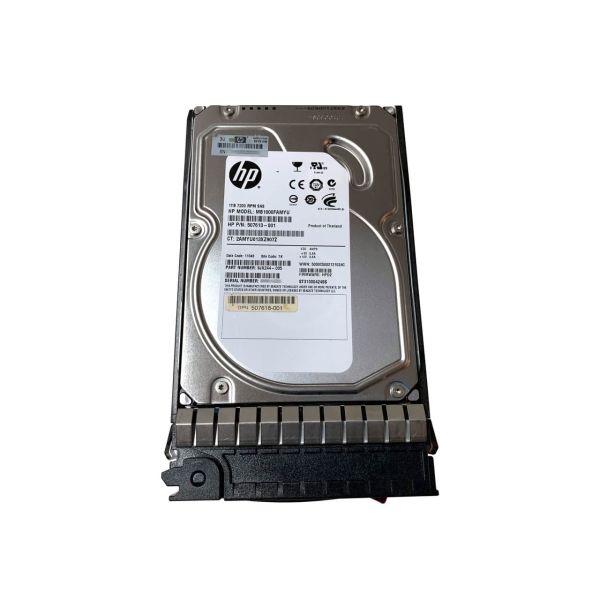 HP Gen7 507616-B21 2TB 7.2K RPM SAS 6Gb/s 3.5 Hard Drive (507616B21)