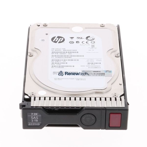 HP 2TB 7.2K RPM SAS 6Gb/s 3.5 Hard Drive (652757B21-507613002)
