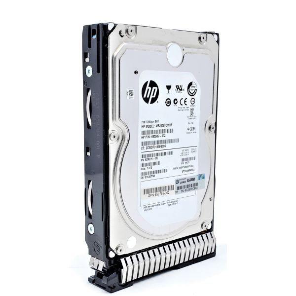 HP 2TB 7.2K RPM SAS 6Gb/s 3.5 Hard Drive (652757B21-653948001)
