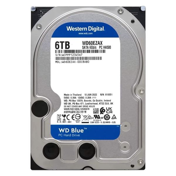 Western Digital Blue 6TB 3.5 inch (WD60EZAX)