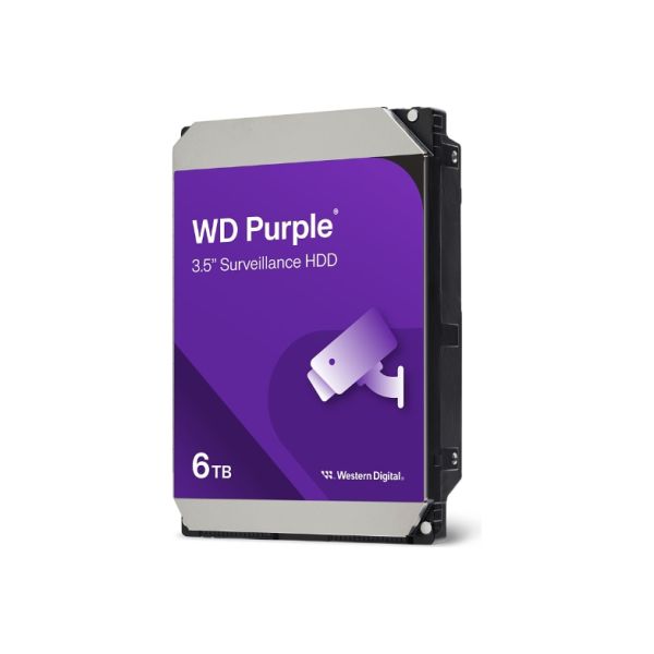 Western Digital Purple 6TB Surveillance Hard Drive (WD64PURZ)
