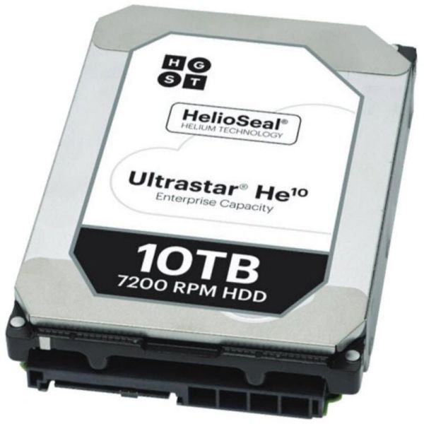 HP Ultrastar HUH721010ALE604 10TB 7.2K RPM SATA 3.5" Hard Drive (HUH721010ALE604-HUH721010ALE604)