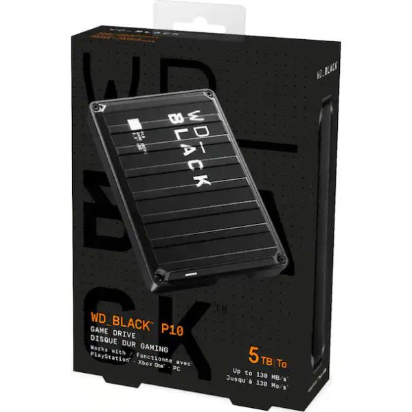 Western Digital P10 Game Drive 5TB Externe Harde Schijf (WDBA3A0050BBK-WESN)