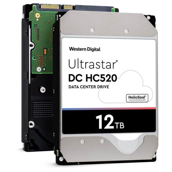 HP Ultrastar DC HC520 12TB 7.2K SATA 6Gb/s 3.5 inch Hard Drive (HUH721212ALE604-MB012000GWDFE)