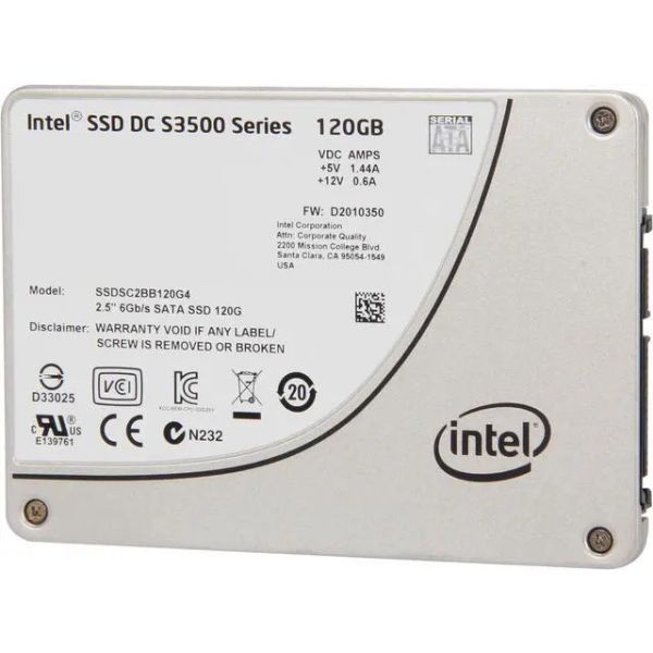 Intel DC S3500 SSDSC2BB120G401 120GB SATA 6Gb/s 2.5 Solid State Drive (SSDSC2BB120G401)