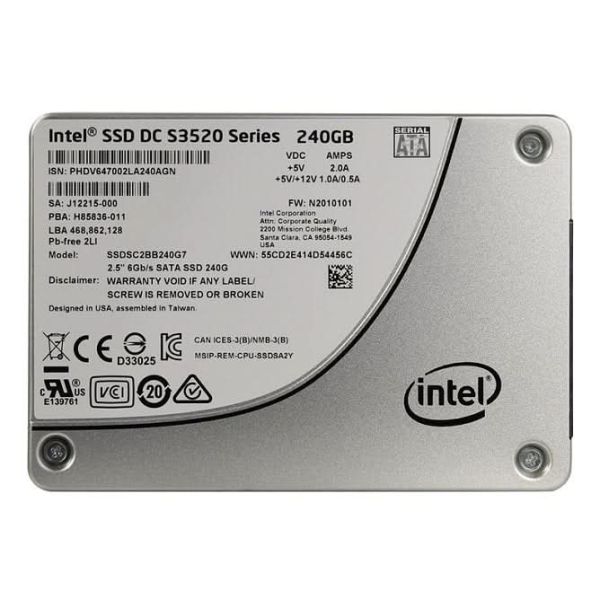 Intel DC S3520 240GB SATA 6Gb/s (SSDSC2BB240G701)