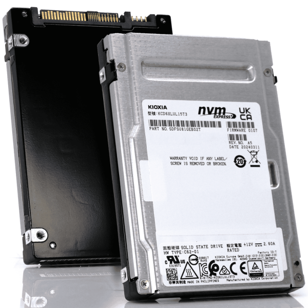 Kioxia CD6-R 15.36TB PCIe Gen 4.0 NVMe (KCD6XLUL15T3)