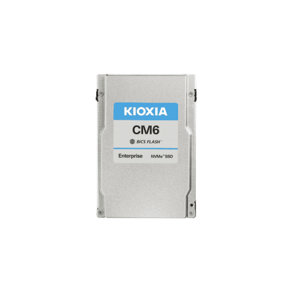Kioxia CM6 KCM61RUL7T68 7.68TB PCIe Gen 4.0 x4 8GB/s 2.5 Read Intensive Solid State Drive (KCM61RUL7T68)