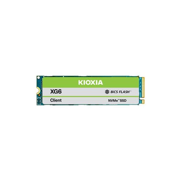 Kioxia XG6 KXG60ZNV256G 256GB 0.5 DWPD PCIe Gen 3.0 x4 4GB/s 3D TLC NVMe M.2 2280 SSD (KXG60ZNV256G)