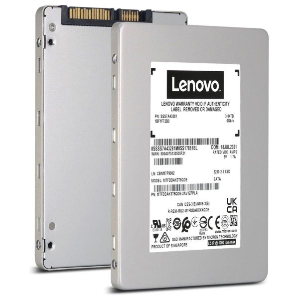 Lenovo 5210 ION 3.84TB SATA SSD 2.5 inch (MTFDDAK3T8QDE)