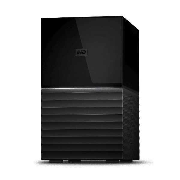 Western Digital WD My Book Duo 44TB RAID Storage Desktop RAID External Hard Drive USB 3.2 Gen 1 (WDBFBE0440JBK-EESN)