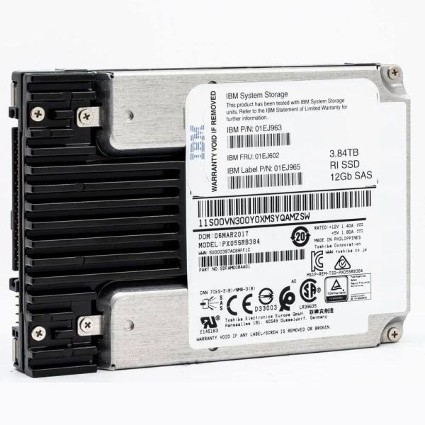 Lenovo IBM PX05 PX05SRB384 01EJ963 3.84TB SAS 12Gb/s 2.5in Solid State Drive (PX05SRB384IBM)