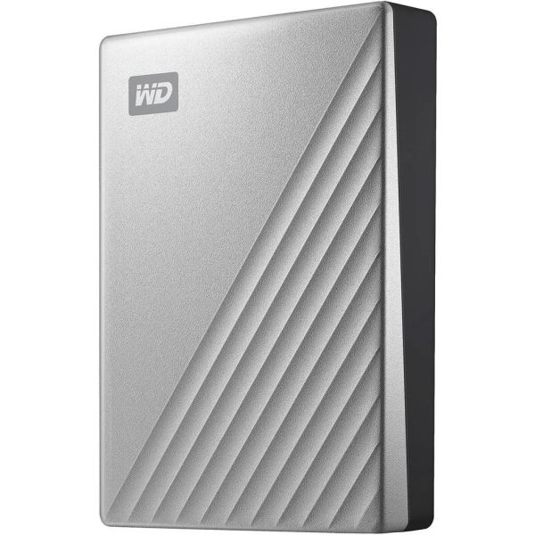 Western Digital My Passport 4TB externe harde schijf Zilver (WDBFTM0040BSL-WESN)