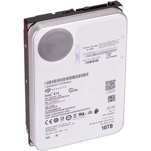 Lenovo IBM Exos X14 ST10000NM0578 10TB 7.2K RPM SAS 3.5in (ST10000NM0578)