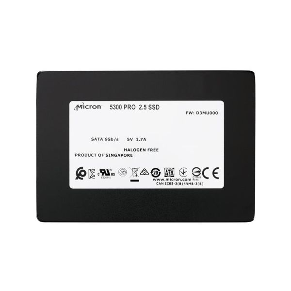 Micron 5300 Pro 7.68TB SATA (MTFDDAK7T6TDS-1AW15ABYY)