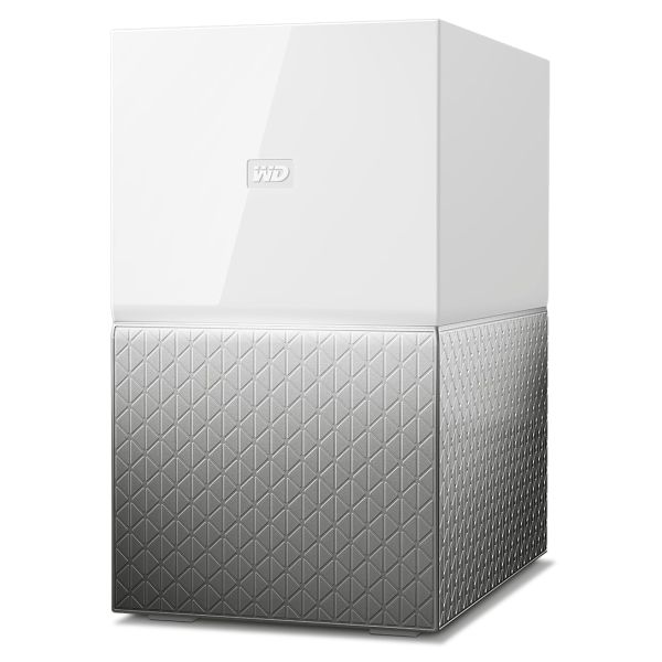 Western Digital My Cloud Home Duo persoonlijk cloud-opslagapparaat 4 TB Ethernet LAN Grijs (WDBMUT0040JWT-EESN)