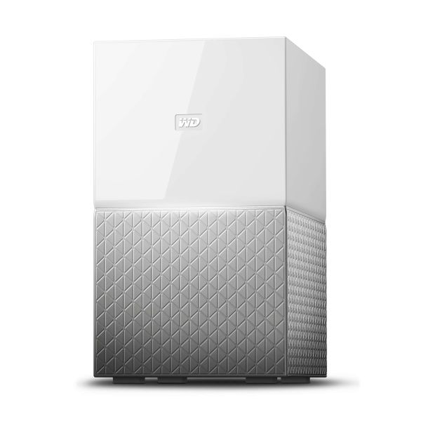 Western Digital My Cloud Home Duo persoonlijk cloud-opslagapparaat 8 TB Ethernet LAN Wit (WDBMUT0080JWT-EESN)