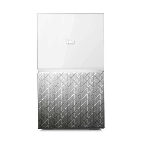 Western Digital My Cloud Home Duo persoonlijk cloud-opslagapparaat 8 TB Ethernet LAN Wit (WDBMUT0080JWT-EESN)