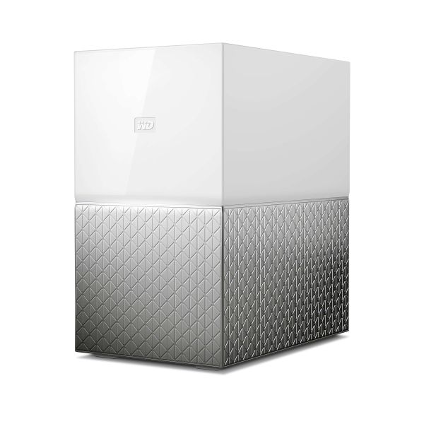 Western Digital My Cloud Home Duo persoonlijk cloud-opslagapparaat 8 TB Ethernet LAN Wit (WDBMUT0080JWT-EESN)