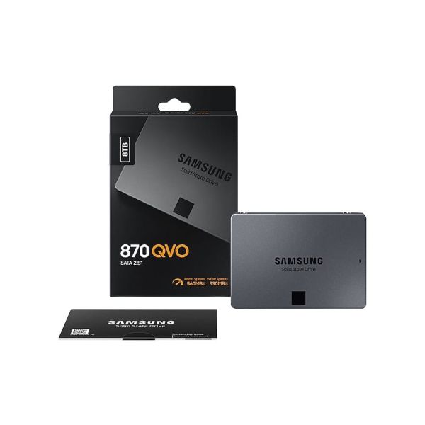 Samsung 870 QVO 8 TB 2.5" SATA III V-NAND MLC (MZ-77Q8T0B/AM)