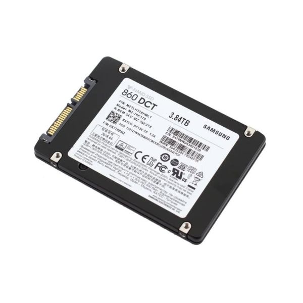 Samsung 860DCT MZ-76E3T8E 3.84TB SATA 6Gb/s 2.5 Solid State Drive (MZ76E3T8E)