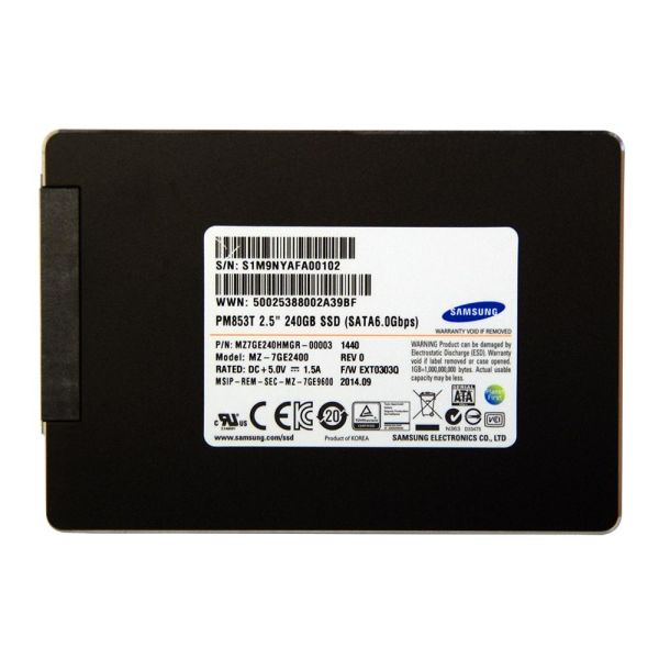 Samsung 845DC EVO 240GB SSD SATA 6Gb/s 2.5" (MZ7GE240HMGR-MZ7GE240HMGR)