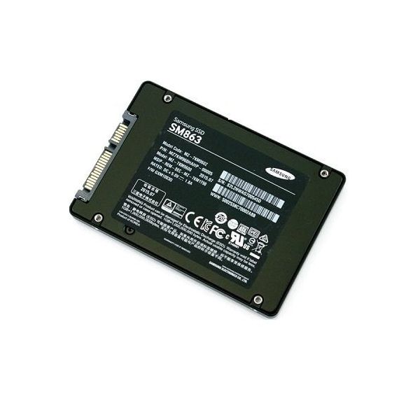 Samsung SM863 MZ-7KM1T9E 1.92TB SATA 6Gb/s 2.5 AES 256-bit Solid State Drive (MZ7KM1T9HAJM-MZ7KM1T9E)