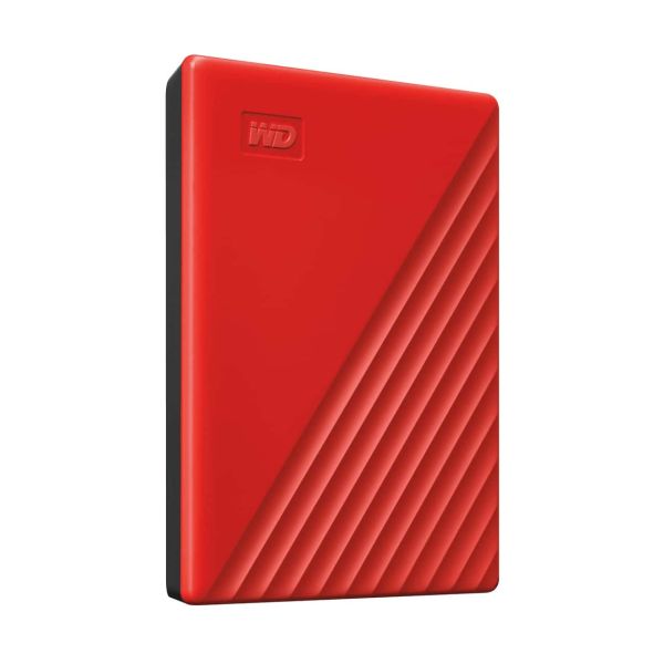 Western Digital My Passport externe harde schijf 4000 GB Rood (WDBPKJ0040BRD-WESN)