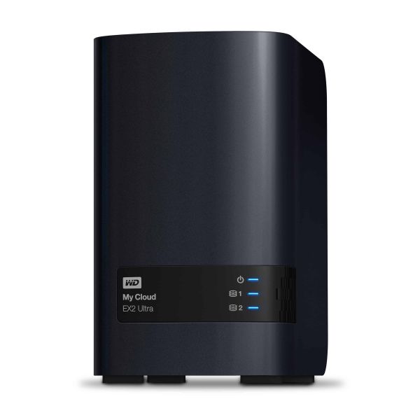 Western Digital My Cloud EX2 Ultra 3.5 Inch 2 bay My Cloud EX2 Ultra NAS, 4TB, Zwart (WDBVBZ0040JCH-EESN) Western Digital My Cloud EX2 Ultra 3.5 Inch 2 bay My Cloud EX2 Ultra NAS, 4TB, Zwart (WDBVBZ0040JCH-EESN)