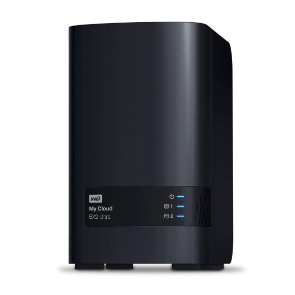 Western Digital My Cloud EX2 Ultra NAS Desktop Ethernet LAN Zwart Armada 385 (WDBVBZ0320JCH-EESN)