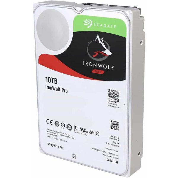 Seagate IronWolf Pro ST10000NE0004 10TB 7.2K RPM SATA 6Gb/s 3.5in Hard Drive (ST10000NE0004)