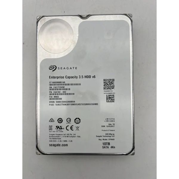 Seagate Exos X10 ST10000NM0146 10TB 7.2K RPM SATA 6Gb/s 4Kn 256MB 3.5 Hard Drive (ST10000NM0146)