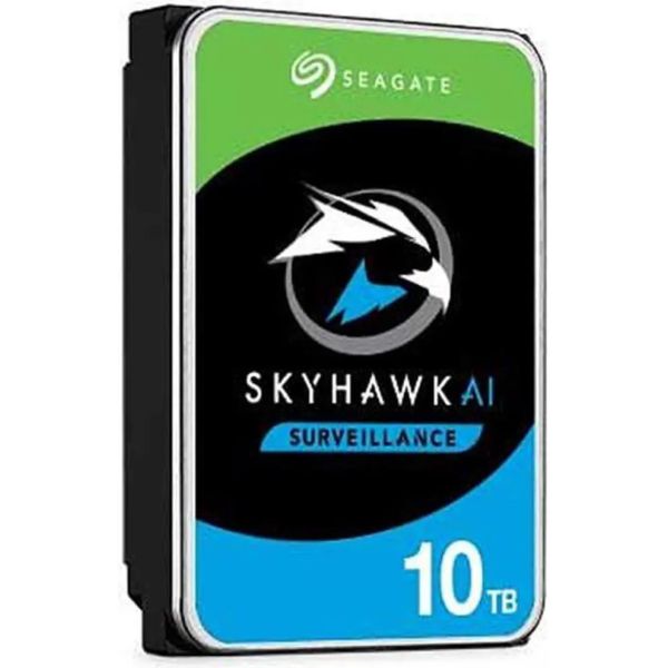 Seagate SkyHawk AI Surveillance ST10000VE0008 10TB 7.2K RPM SATA 6Gb/s 512e 3.5in Hard Drive (ST10000VE0008)