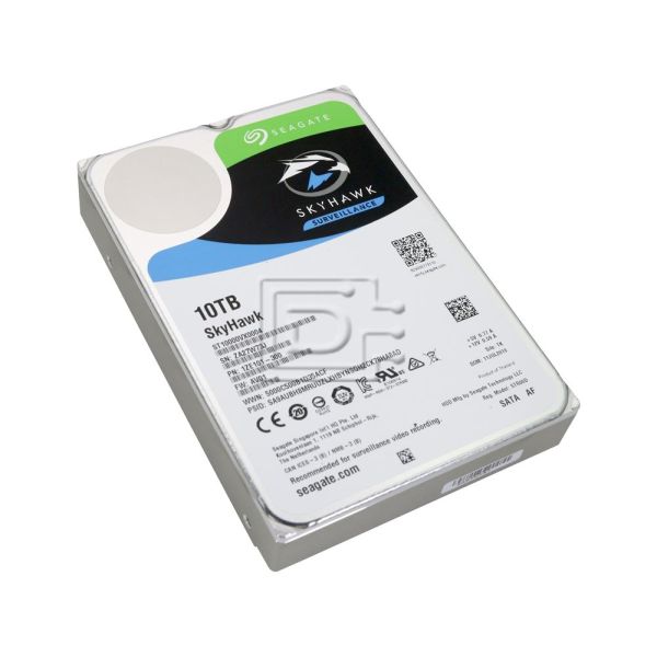 Seagate SkyHawk ST10000VX0004 10TB 7.2K RPM SATA 6Gb/s 256MB 3.5 NVR/DVR Hard Drive (ST10000VX0004)