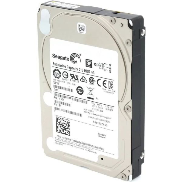 Seagate Exos 7E2000 ST1000NX0333 1TB 7.2K RPM SAS 12Gb/s 512e 128MB 2.5 Hard Drive (ST1000NX0333)