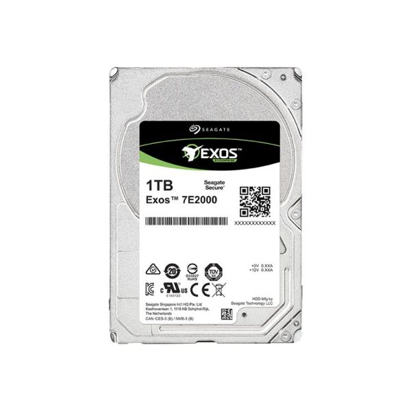 Seagate Exos 7E2000 ST1000NX0353 1TB 7.2K RPM SATA 6Gb/s 512e 128MB 2.5 SED Hard Drive (ST1000NX0353)