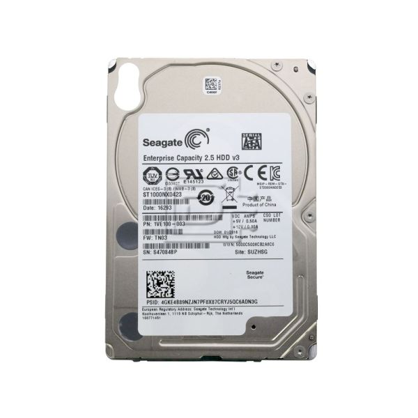 Seagate Exos 7E2000 ST1000NX0423 1TB 7.2K RPM SATA 6Gb/s 512n 128MB 2.5 Hard Drive (ST1000NX0423)