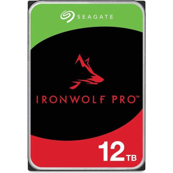 Seagate IronWolf Pro ST12000NE0008 12TB 7.2K RPM SATA 6Gb/s 512e 3.5in Hard Drive (ST12000NE0008)