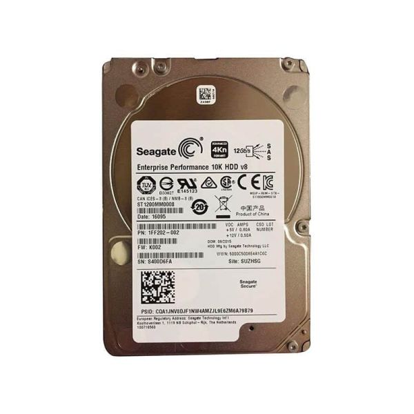 Seagate Exos 10E2400 1.2TB SAS 12Gb/s 2.5 Hard Drive (ST1200MM0008)