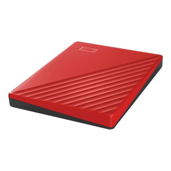 Western Digital My Passport externe harde schijf 2000 GB Rood (WDBYVG0020BRD-WESN)